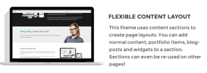 Flexible content layout