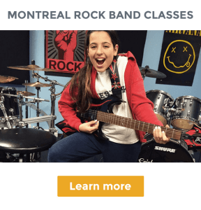 MONTREAL ROCK BAND CLASSES