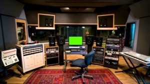 record studio shot