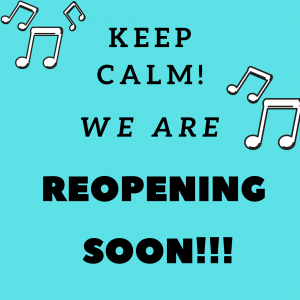 Keep calm, we are reopening soon
