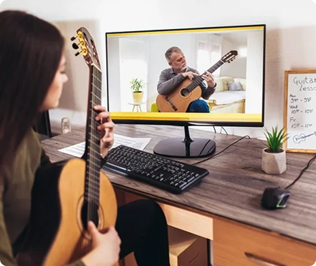 Learn from Anywhere with Fun & Effective Online Guitar Lessons Learn from Anywhere with Fun & Effective Online Guitar Lessons